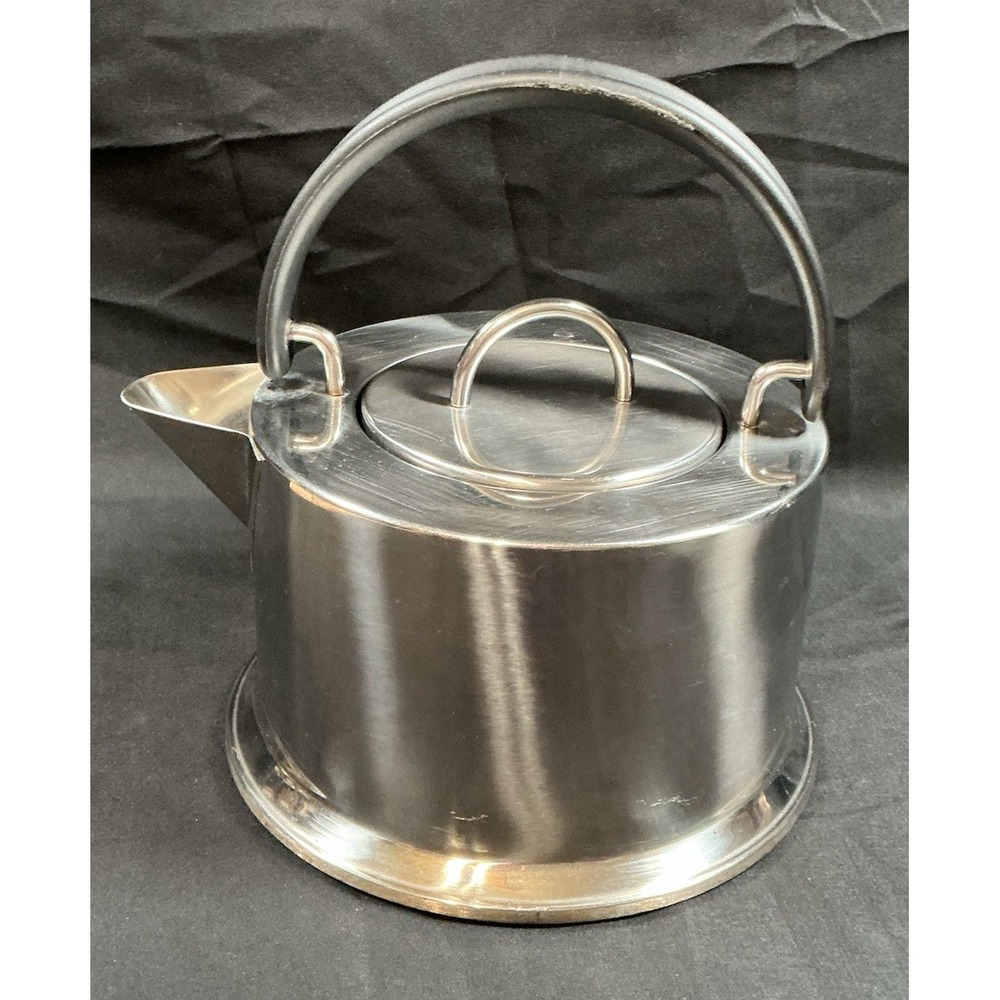 VTG Bodum C Jorgensen Stainless Steel Tea Kettle Italy INOX 18/10 Danish Design
